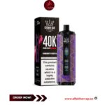 Al Fakher Crown Bar Mega Max 40000 Puffs Cherry Fiesta