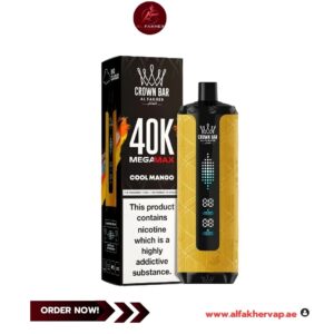 Al Fakher Crown Bar Mega Max 40000 Puffs Cool Mango