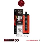 Al Fakher Crown Bar Mega Max 40000 Puffs Watermelon Cherry