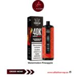 Al Fakher Crown Bar Mega Max 40000 Puffs Watermelon Pineapple