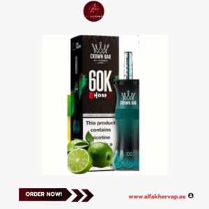 Al Fakher E-hose x Crown Bar 60000 Puffs Lemon Lime