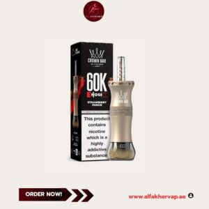 Al Fakher E-hose x Crown Bar 60000 Puffs Strawberry Peach Dubai