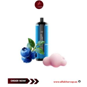 Al Fakher Crown Bar Hypermax 15000 Puffs Berry Blue