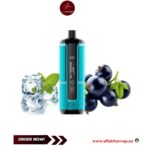 Al Fakher Crown Bar Hypermax 15000 Puffs Blueberry Mint