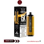 Al Fakher Crown Bar Hypermax 15000 Puffs Cool Mango