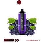 Al Fakher Crown Bar Hypermax 15000 Puffs Grape