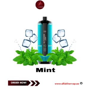 Al Fakher Crown Bar Hypermax 15000 Puffs Mint