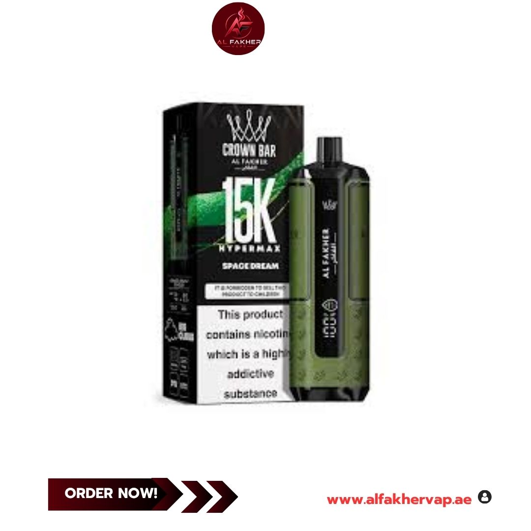 Al Fakher Crown Bar Hypermax 15000 Puffs Space Dream