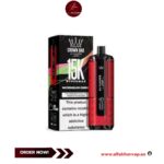 Al Fakher Crown Bar Hypermax 15000 Puffs Watermelon Cherry