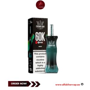 Al Fakher E-hose x Crown Bar 60000 Puffs Mint