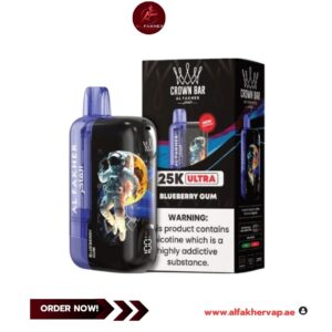 Al Fakher Ultra 25000 Puffs Blueberry Gum