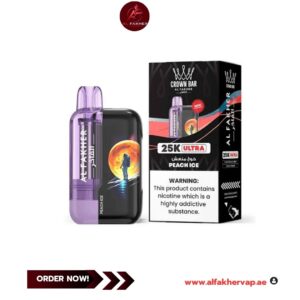 Al Fakher Ultra 25000 Puffs Peach Ice