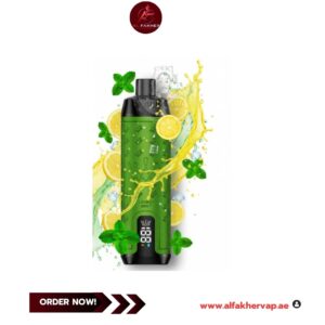Al Fakher Crown Bar 12000 Puffs Lemon Mint