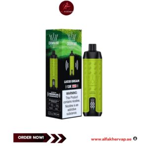 Al Fakher Crown Bar 12000 Puffs Lucid Dream in Dubai