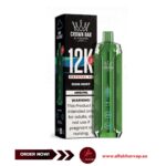 Al Fakher Crown Bar Crystal V2 12000 Puffs Gum Mint