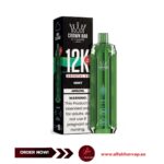 Al Fakher Crown Bar Crystal V2 12000 Puffs Mint