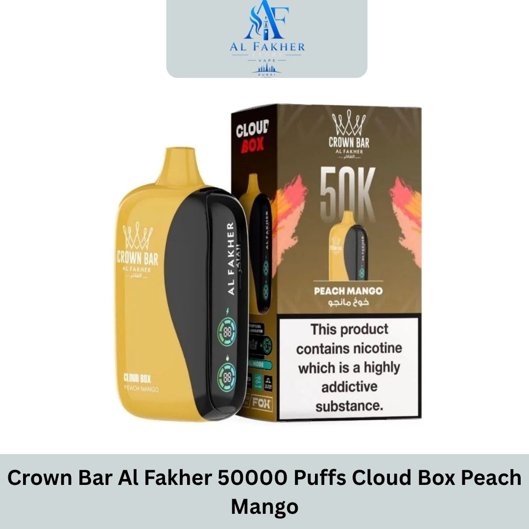 Al Fakher 50000 Puffs Cloud Box Peach Mango