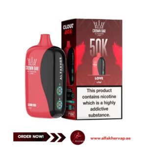 Crown Bar Al Fakher 50000 Puffs Cloud Box Love