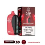 Crown Bar Al Fakher 50k Puffs Cloud Box Strawberry Cherry